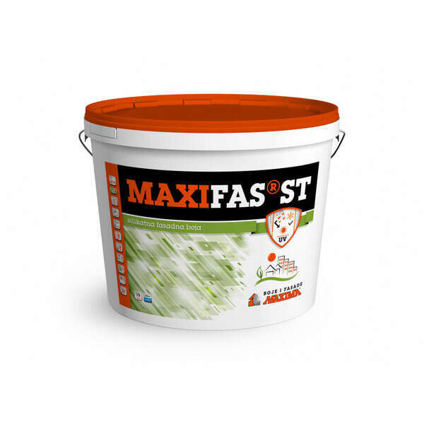 MAXIFAS ST SILIKATNA fasadna boja 5l - Slika 1