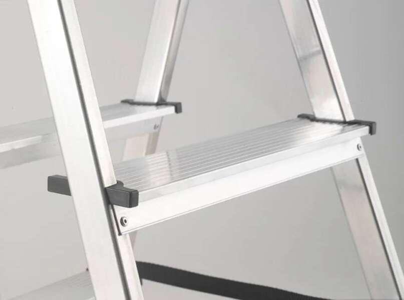 Merdevine dvostrane aluminijumske 6 gazišta Alpos - Slika 3