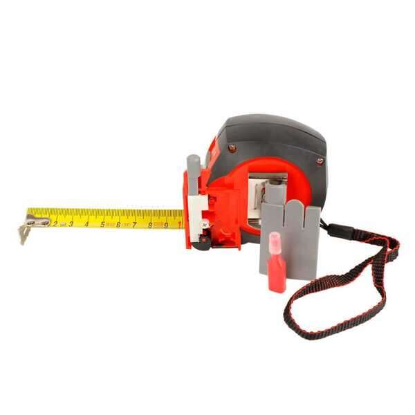 Merna traka 8m x 25mm sa markerom - Slika 2