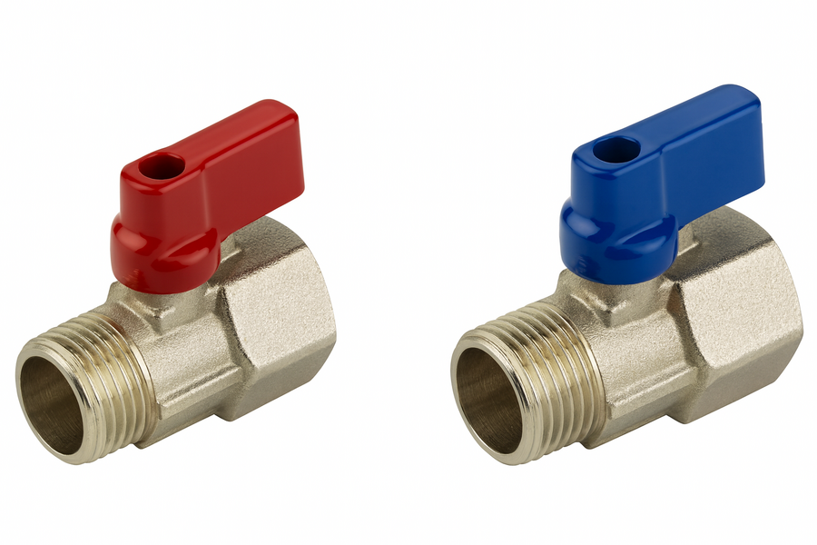 Mini kugla ventil Ni - 1/2" - Slika 1