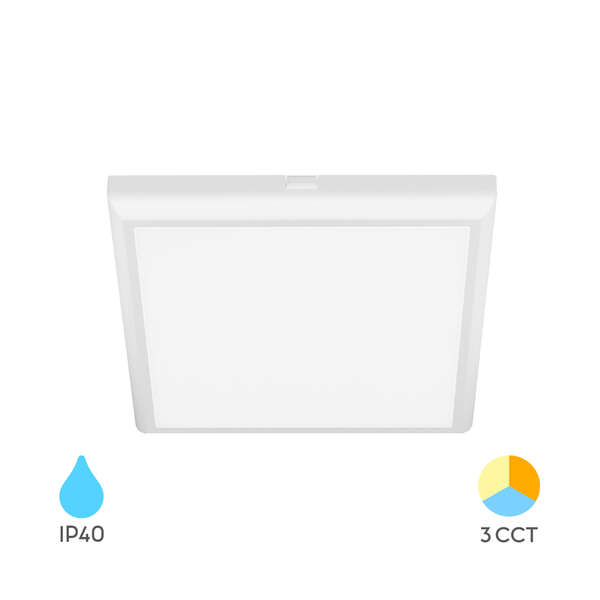 Nadgradni LED panel 3u1 20W beli - Slika 9