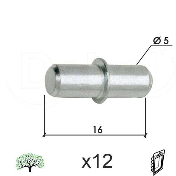 Nosač drvene police NP7 ZNB FI5X16MM (12KOM) XPD - Slika 1