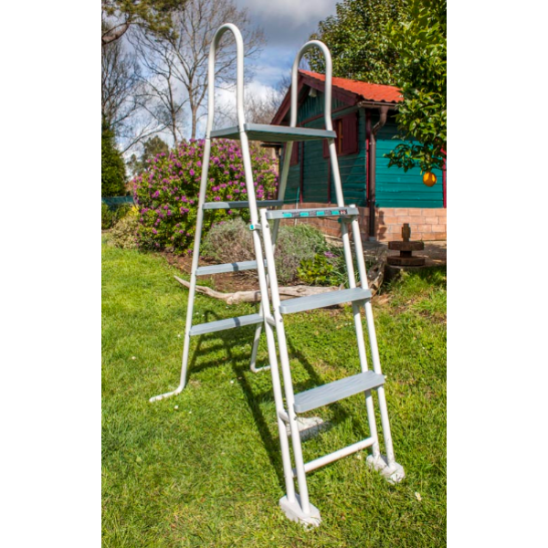 Okrugli montažni bazen GRE Wood - set D 460 X 1,2 - 4m3/h ( potrebna ploca 5,6m) - Slika 3