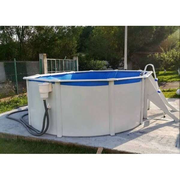 Ovalni montažni bazeni GRE - set  7,3X3,75X1,2 - 4m3/h - Slika 4