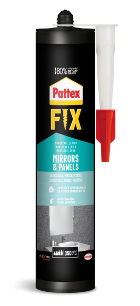 Pattex Fix Mirror & Panel montažni lepak 440 g - Slika 1