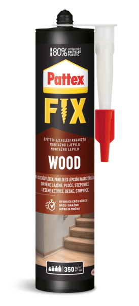 Pattex Fix Wood montažni lepak 385 g - Slika 1