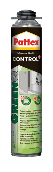 Pattex GreenQ nisko ekspanzivna PUR pena 750ml - Slika 1