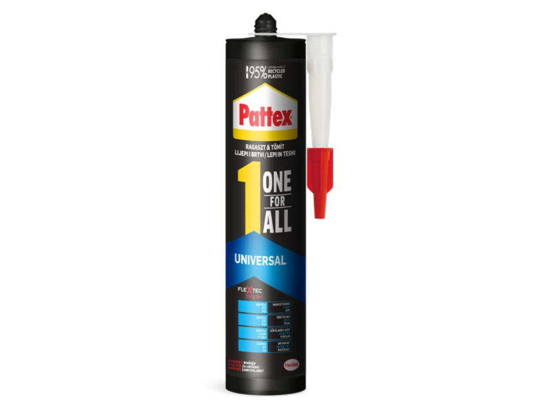 Pattex One For All Universal montažni lepak 389g beli - Slika 1