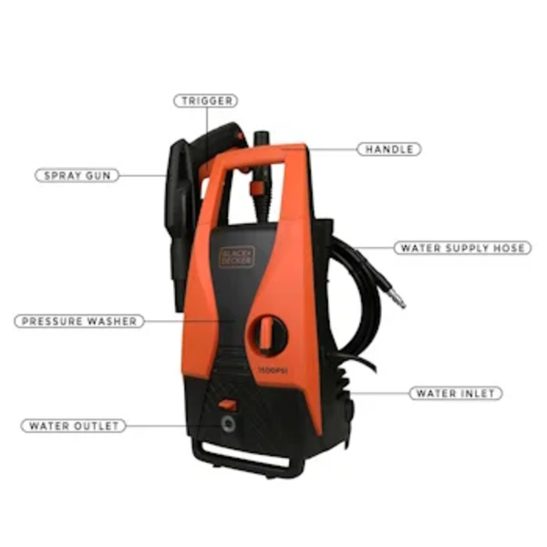 Perač pod pritiskom 1.4kW PW1450TD-QS Black&Decker - Slika 13