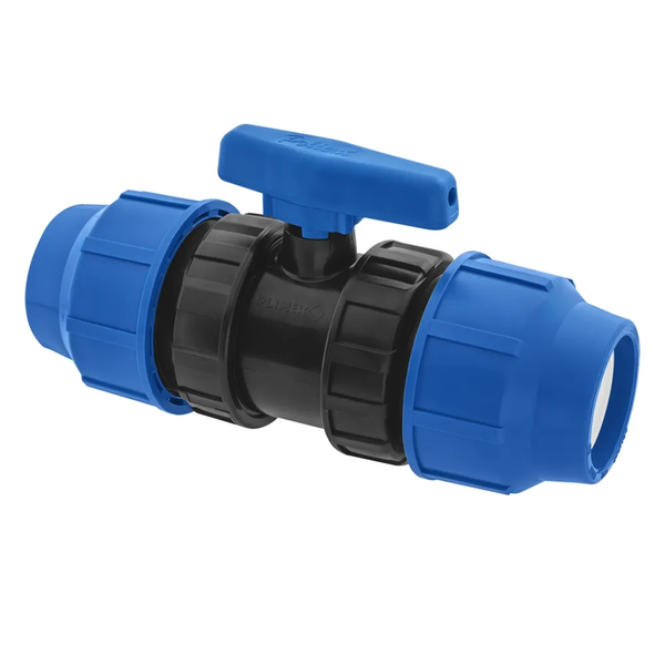 Poliext kompresiona slavina PN 10 63x63mm - Slika 1