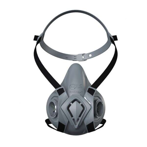 Polumaska od termoplastike NEXT za dva filtera - Slika 1