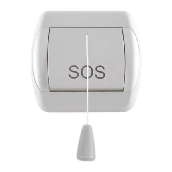 Potezni taster SOS 10A/250V, vijčana veza Royal - Slika 1