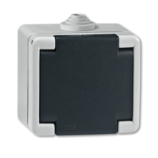 Priključnica tropolna polikar. jezgro Armor 16A/440V - Slika 1