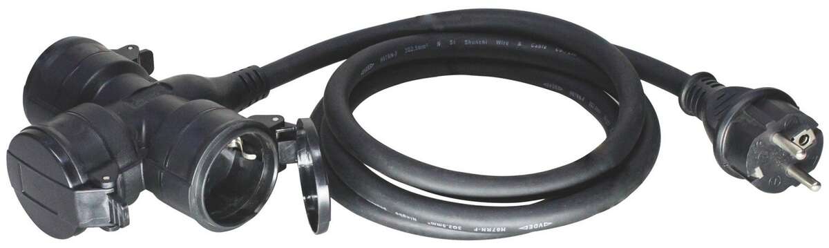 Produžni kabl 3G 1.5m 3x1.5 16A IP44 Entac - Slika 1