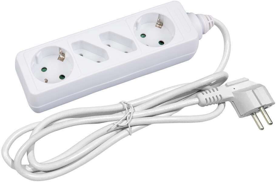 Produžni kabl 4G 1.5m 2x16A 2x2.5A Entac - Slika 1