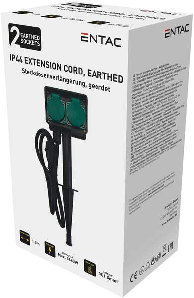 Produžni kabl baštenski 2G 1.5m Entac - Slika 1