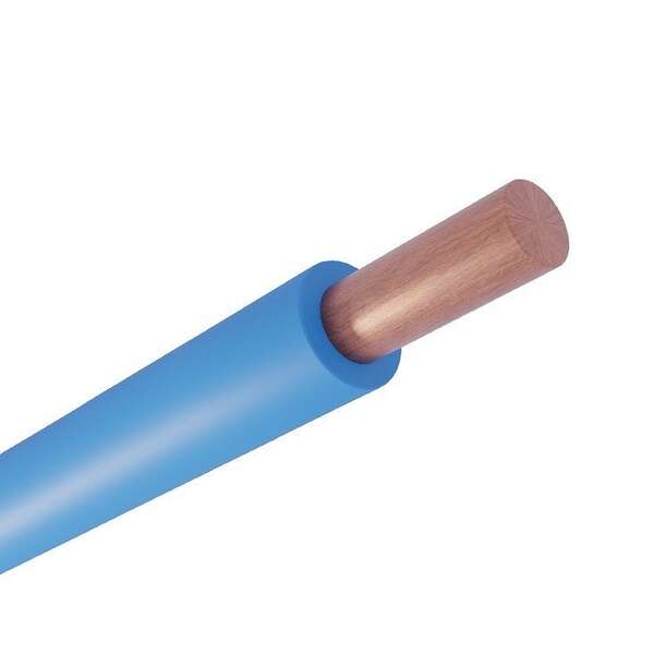 Provodnik pun presek P 6 plava - Slika 1