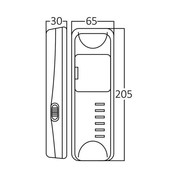 Punjiva svetiljka 30LED bela 6500K - Slika 6