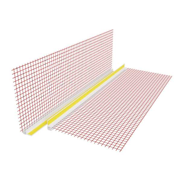 PVC zaštitni profil sa mrežicom za prozore APU lajsna - Slika 1