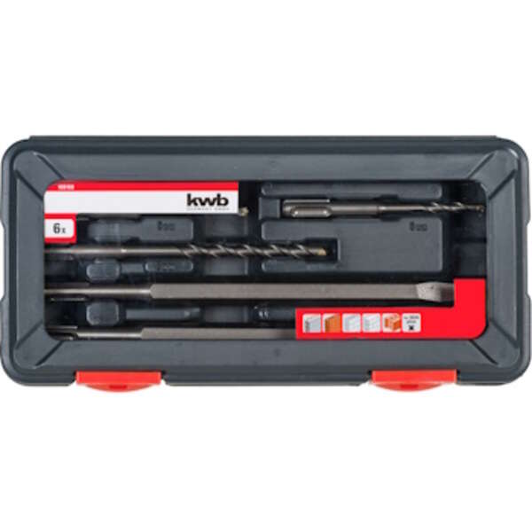 PWRBox set SDS-Plus burgija 6/1 Einhell by KWB - Slika 3