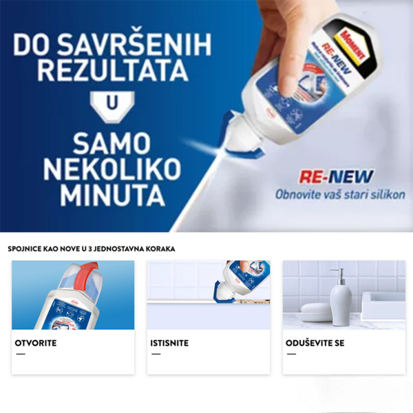 Re-New obnavljajuci silikon 80ml Pattex - Slika 4