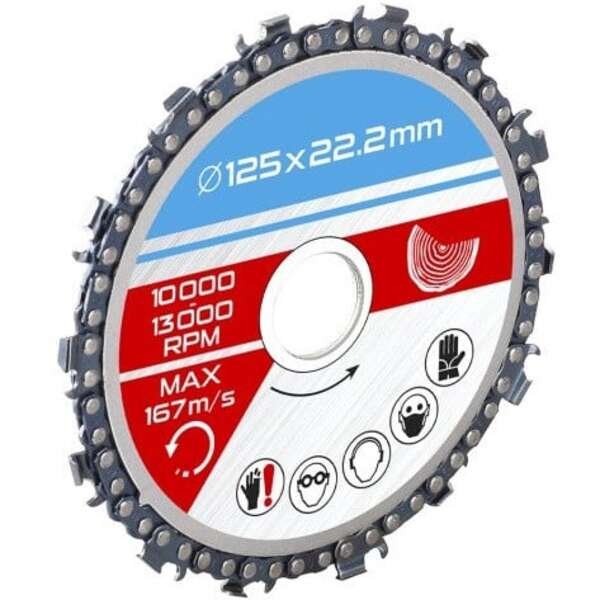 Rezna ploča - lančana za drvo 125mm LEVIOR - Slika 1
