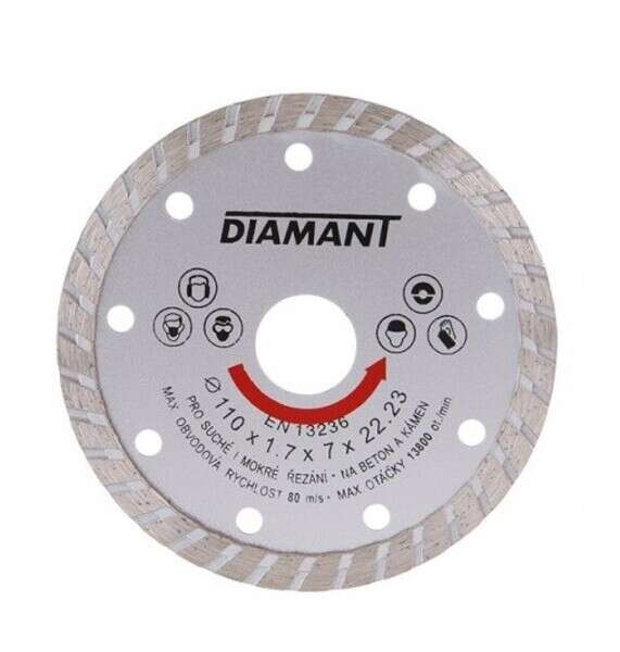 Rezna ploča dijamantska turbo fi 230 Levior - Slika 1