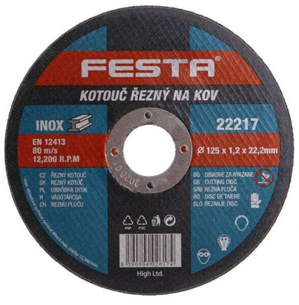 Rezna ploča za metal fi 115 x 1.0 mm FESTA - Slika 1