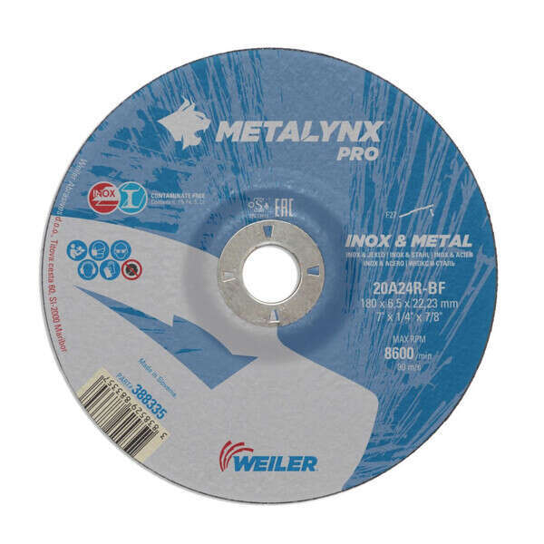 Rezna ploča za metal fi 125 x 1.6 mm WEILER Swaty Comet - Slika 1