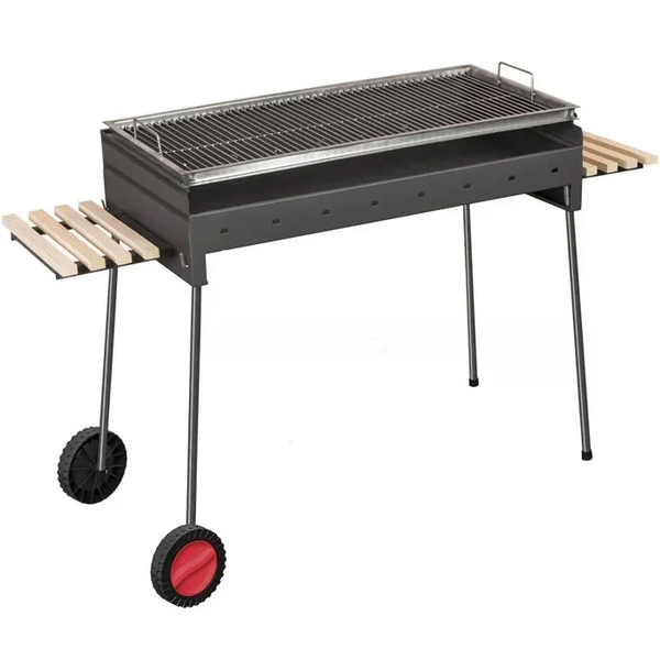 Roštilj za ložištem na dva nivoa 88x152x50cm - Slika 1