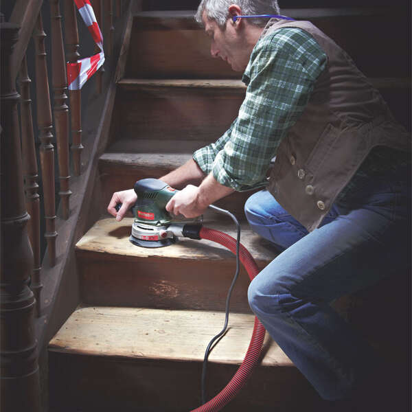 Rotaciona ekscentar brusilica SXE 450 TurboTec Metabo - Slika 8