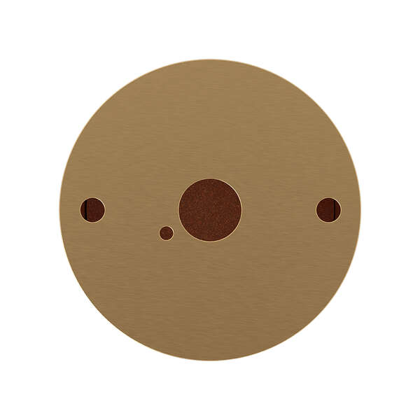 Rozetna 5510 okrugla zlatna GU10 - Slika 7