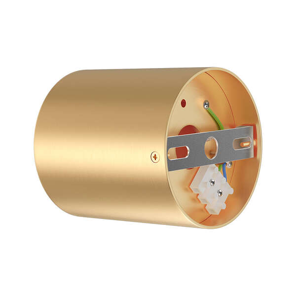 Rozetna 8010 okrugla zlatna GU10 - Slika 5