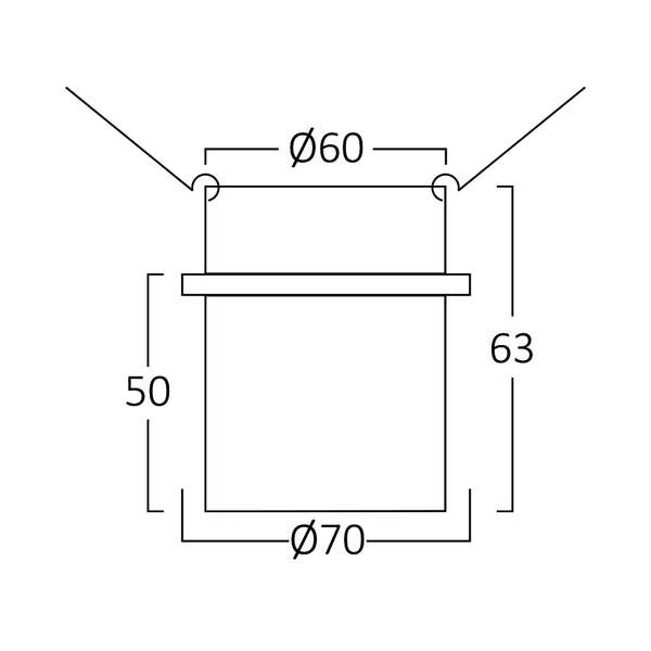 Rozetna ALFA C okrugla belo zlatna - Slika 3