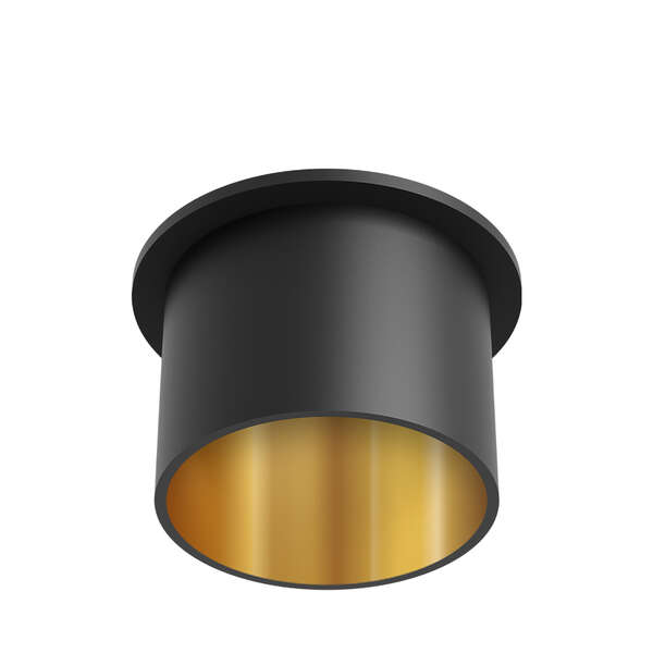 Rozetna ALFA C okrugla crno zlatna - Slika 6