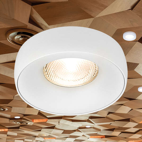 Rozetna ALFA okrugla bela - Slika 2