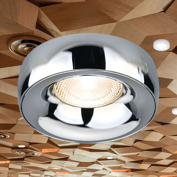 Rozetna ALFA okrugla hrom - Slika 2