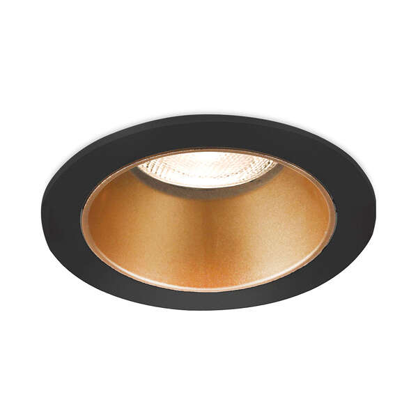 Rozetna BETA B okrugla crno zlatna - Slika 1