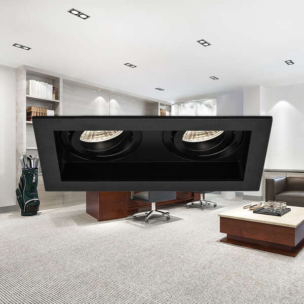 Rozetna BETA kvadratna crna 2D - Slika 2