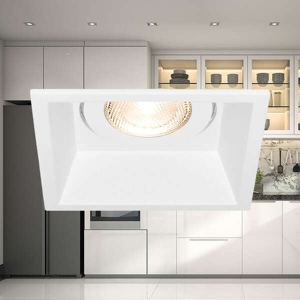 Rozetna CR kvadratna bela - Slika 2