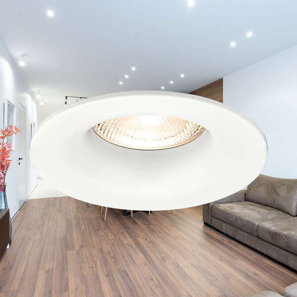 Rozetna D okrugla bela - Slika 2