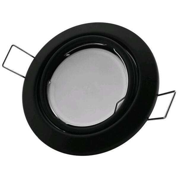 Rozetna GU10 pokretna convex crna - Slika 1