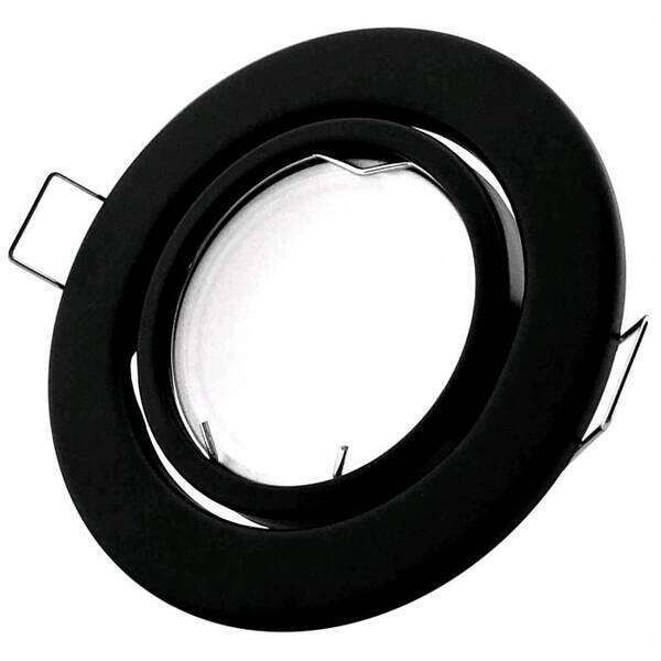 Rozetna GU10 pokretna crna - Slika 1