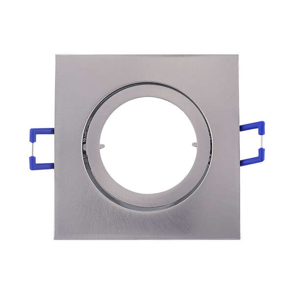 Rozetna kvadratna nikl silver - Slika 4