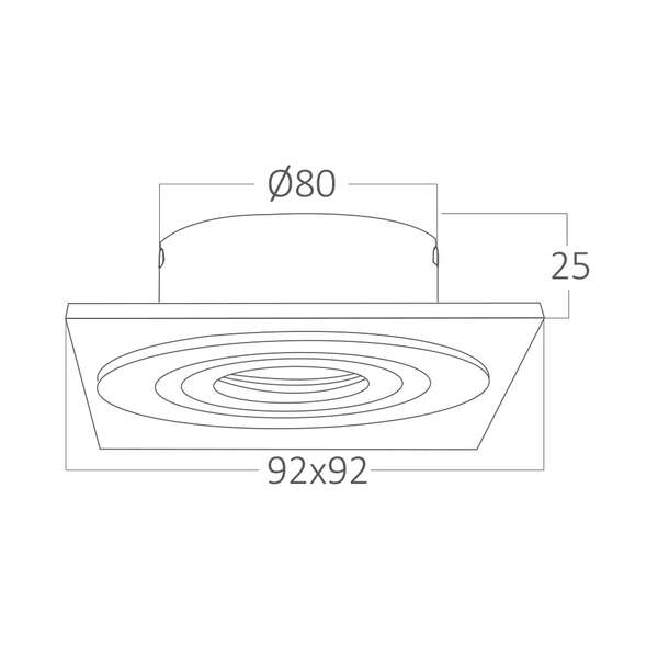 Rozetna kvadratna siva 1D - Slika 5