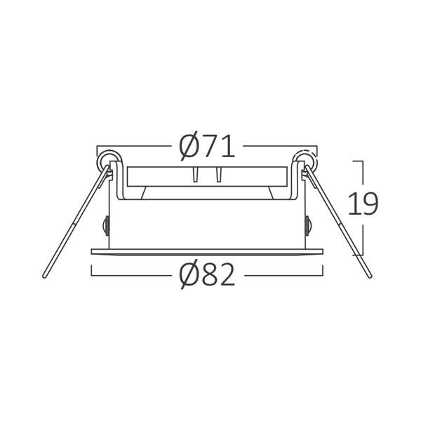 Rozetna R okrugla nikal - Slika 5