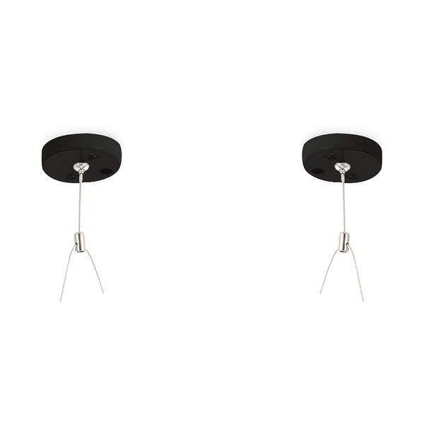 Rozetna za viseću montažu BLADE LN crna - Slika 1