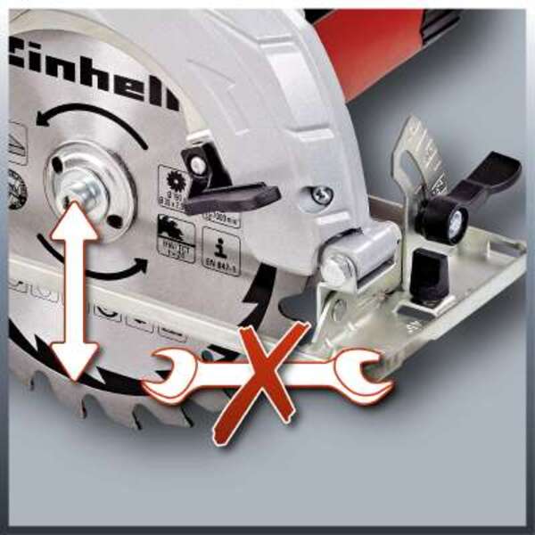 Ručna kružna testera 1.400W TC-CS 1400 Einhell - Slika 6