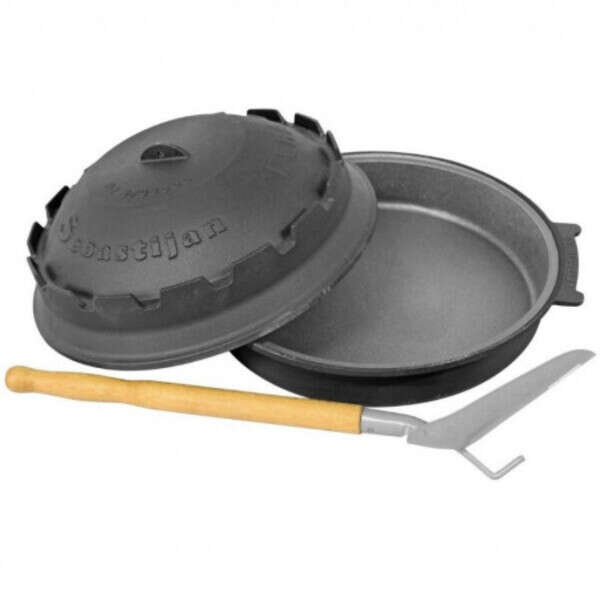 Sač sa podizačem i lopaticom tučani 60cm - Slika 1