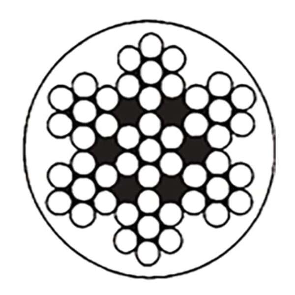 Sajla čelična sa PVC zaštitom 3/4mm Levior - Slika 3